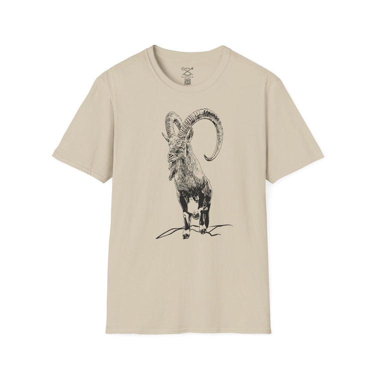 The Krikri graphic tee featuring a bold illustration of the iconic Kri-Kri goat on a T-shirt.
