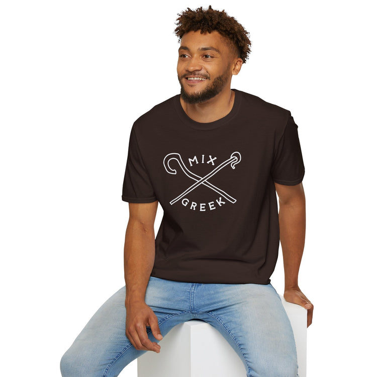 Dark Greek Graphic Tee – Bold Urban Streetwear Design