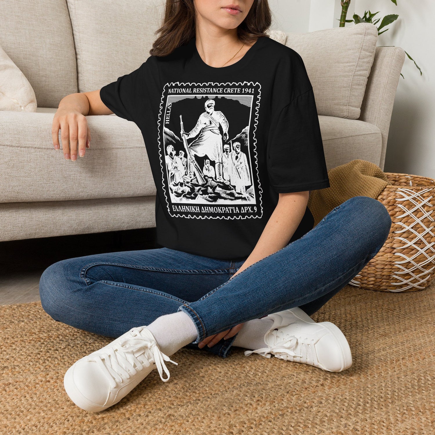 Post Stamp Resistance Tee – Powerful Statement Graphic Tee