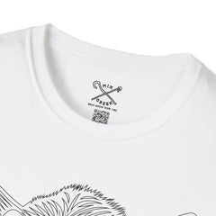 Goat Graphic T-Shirt – Bold Animal Art Streetwear Tee