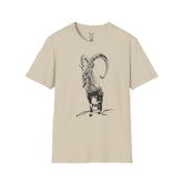 The Krikri graphic tee featuring a bold illustration of the iconic Kri-Kri goat on a T-shirt.