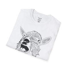 Goat Graphic T-Shirt – Bold Animal Art Streetwear Tee