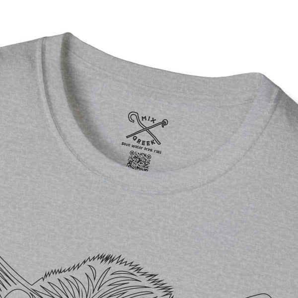 Goat Graphic T-Shirt – Bold Animal Art Streetwear Tee
