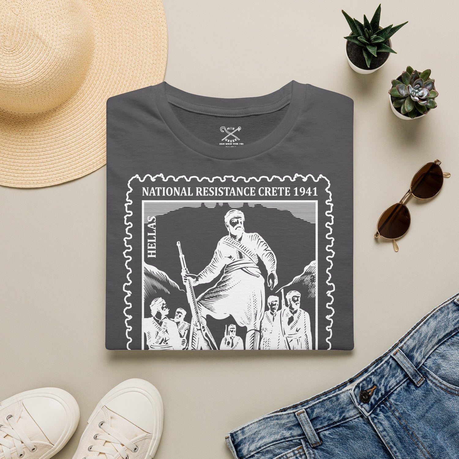 Post Stamp Resistance Tee – Powerful Statement Graphic Tee