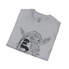 Goat Graphic T-Shirt – Bold Animal Art Streetwear Tee