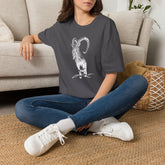 The Krikri Dark Shirt featuring a graphic of the iconic Kri-Kri goat on a black tee.