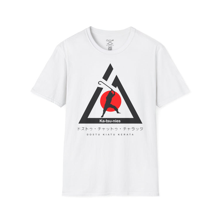 Katsounies T-Shirt | Traditional Cretan Shepherd Staff Symbol