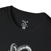 The Krikri Dark Shirt featuring a graphic of the iconic Kri-Kri goat on a black tee.