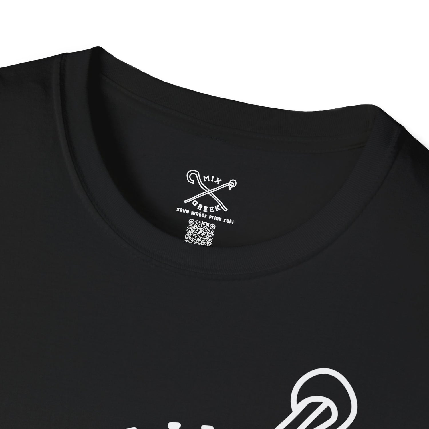 Dark Greek Graphic Tee – Bold Urban Streetwear Design