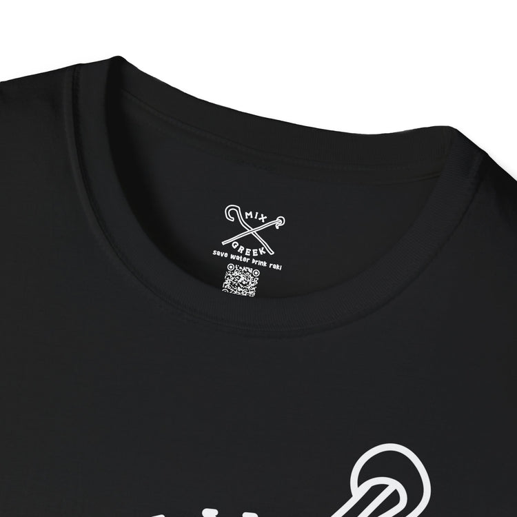 Dark Greek Graphic Tee – Bold Urban Streetwear Design