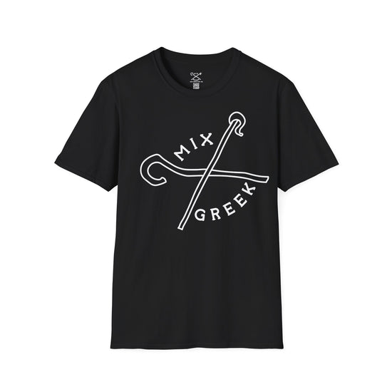 Dark Greek Graphic Tee – Bold Urban Streetwear Design