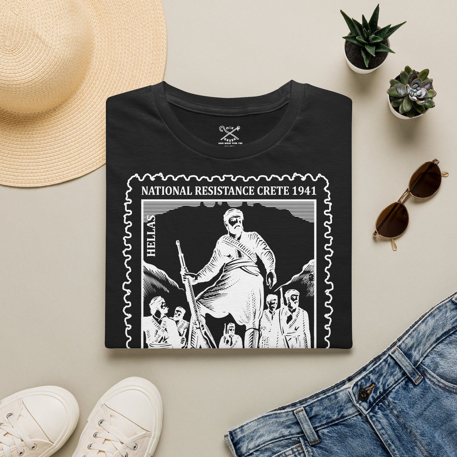 Post Stamp Resistance Tee – Powerful Statement Graphic Tee