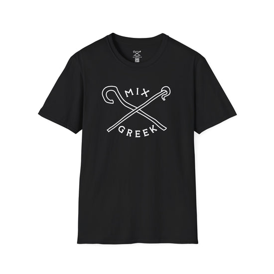 Dark Greek Graphic Tee – Bold Urban Streetwear Design