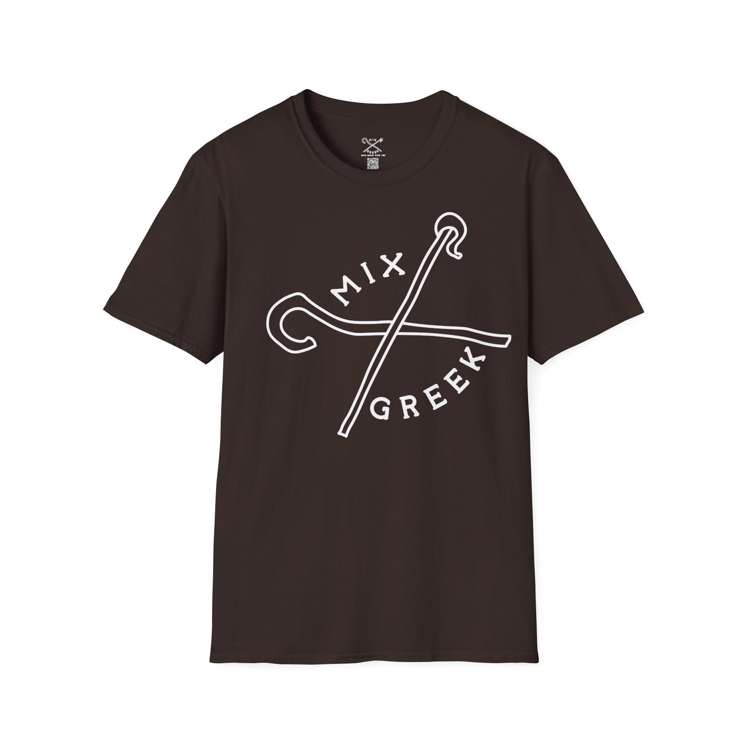 Dark Greek Graphic Tee – Bold Urban Streetwear Design