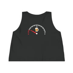 Empty of Beer Cropped Tank Top