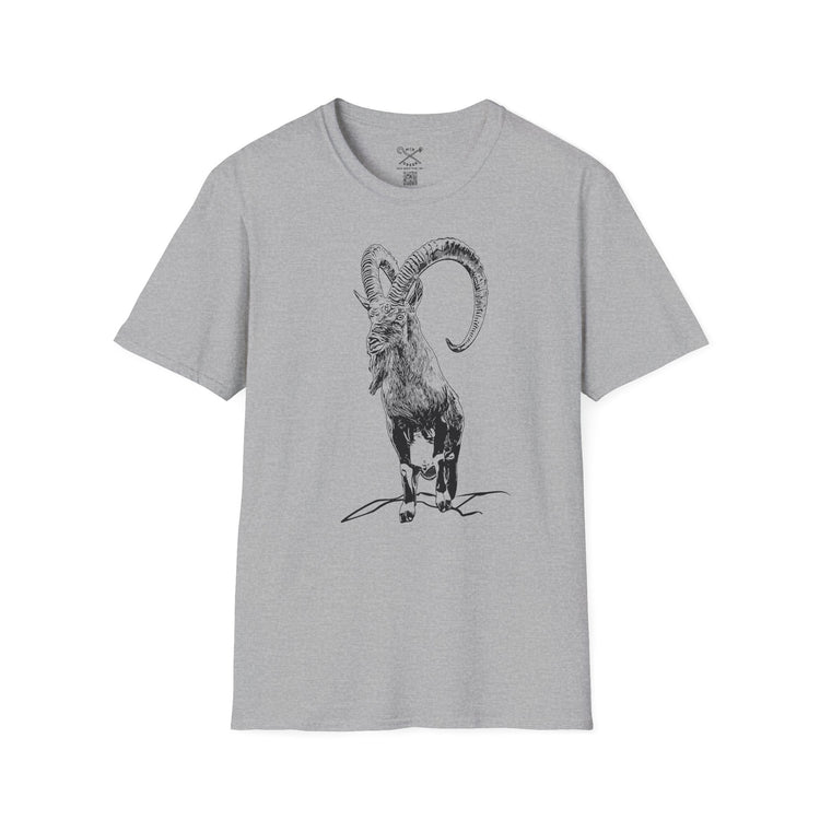 The Krikri graphic tee featuring a bold illustration of the iconic Kri-Kri goat on a T-shirt.