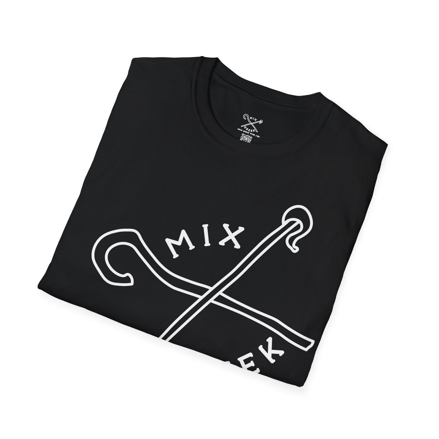 Dark Greek Graphic Tee – Bold Urban Streetwear Design