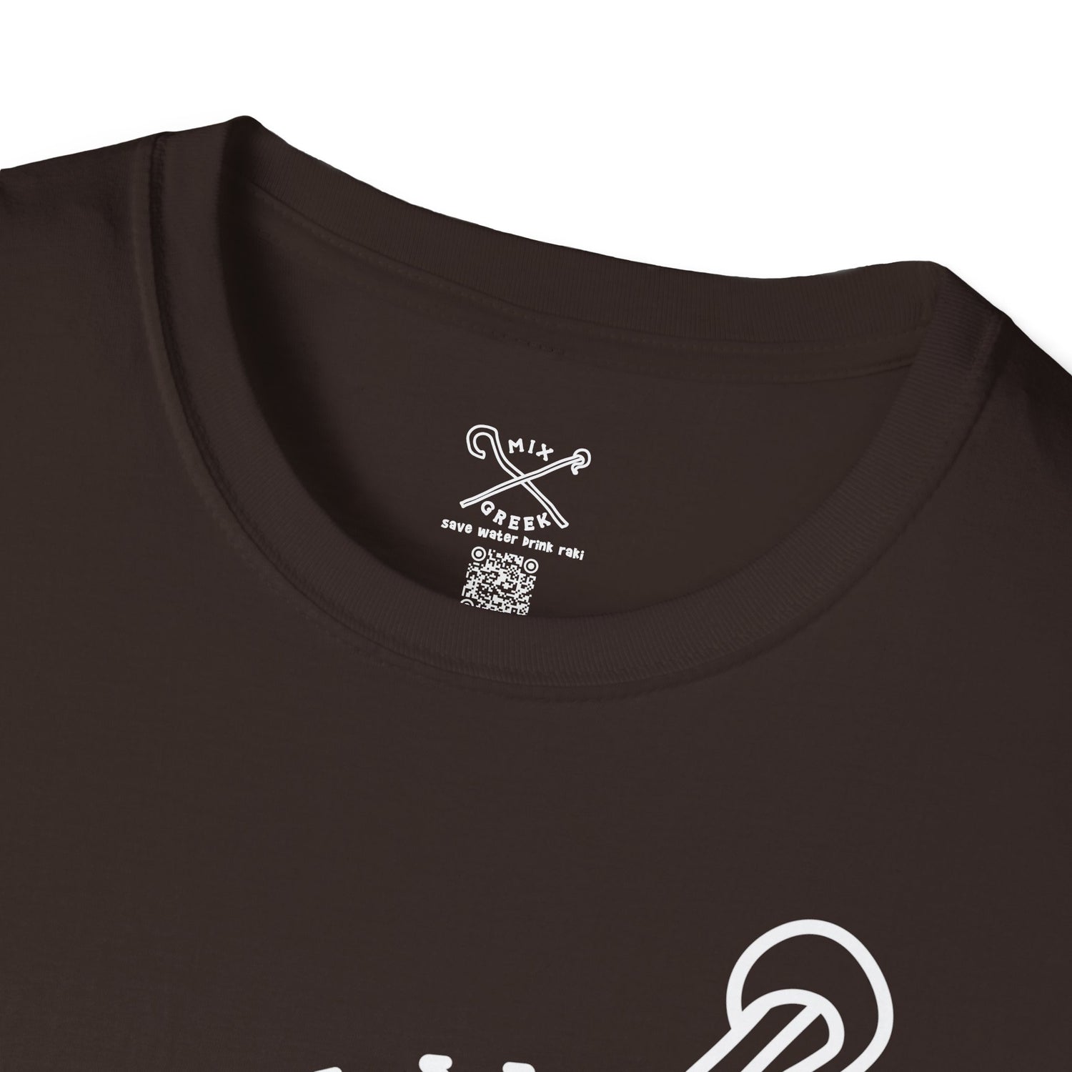 Dark Greek Graphic Tee – Bold Urban Streetwear Design