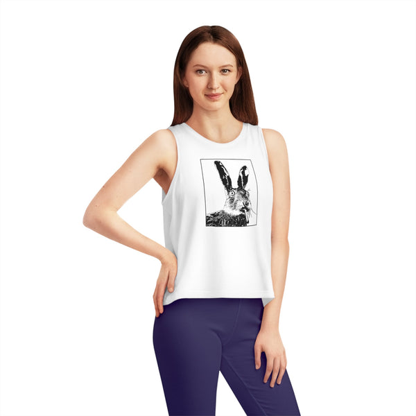 Always on Alert Cropped Tank Top - Greek inspired clothing by MixGreek Tank Top Greeks of the world