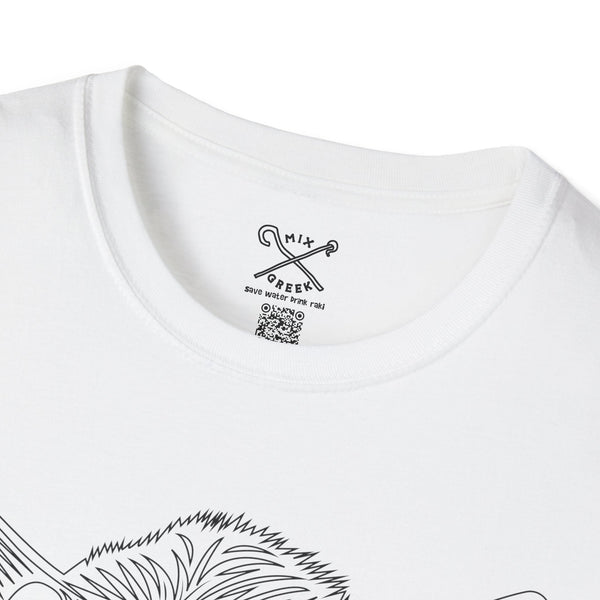 Cretan Goat admiring you! - Greek inspired clothing by MixGreek T-Shirt Greeks of the world