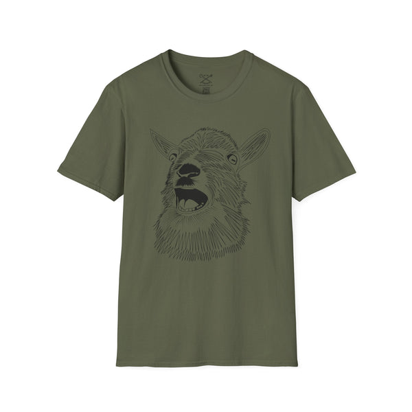 Cretan Goat admiring you! - Greek inspired clothing by MixGreek T-Shirt Greeks of the world