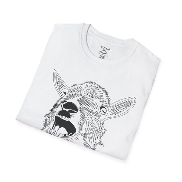 Cretan Goat admiring you! - Greek inspired clothing by MixGreek T-Shirt Greeks of the world