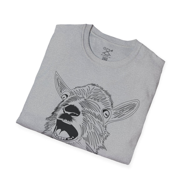 Cretan Goat admiring you! - Greek inspired clothing by MixGreek T-Shirt Greeks of the world