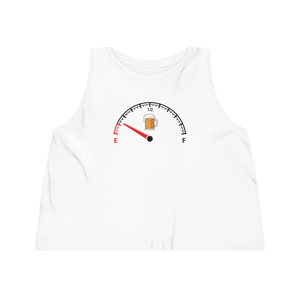 Empty of Beer Cropped Tank Top - Greek inspired clothing by MixGreek Tank Top Greeks of the world