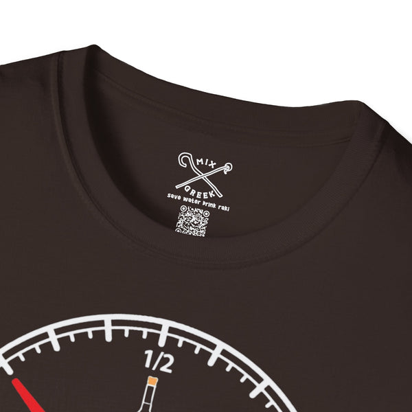 Empty of Ouzo dark - Greek inspired clothing by MixGreek T-Shirt Greeks of the world