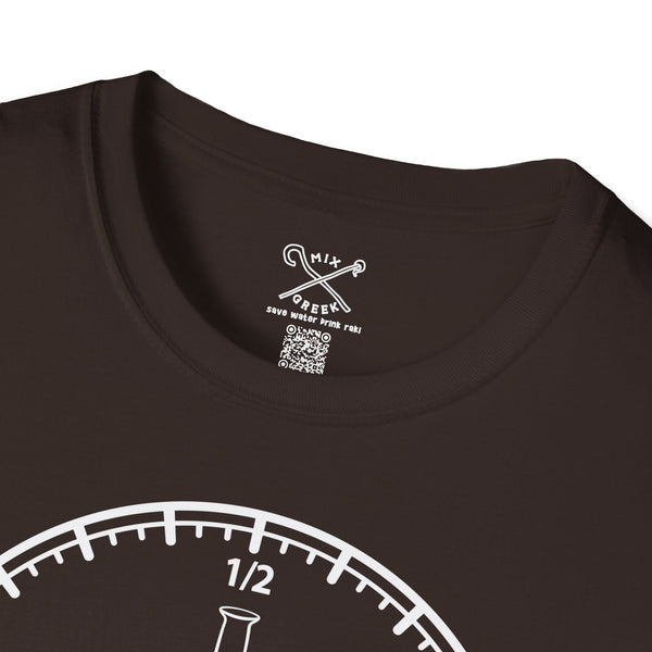 Empty of Raki dark - Greek inspired clothing by MixGreek T-Shirt Greeks of the world