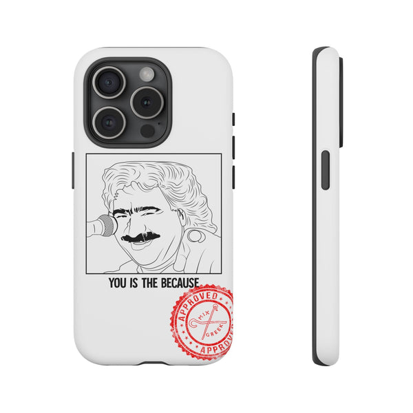 MANIAC: YOU IS THE BECAUSE - Greek inspired clothing by MixGreek Phone Case Greeks of the world