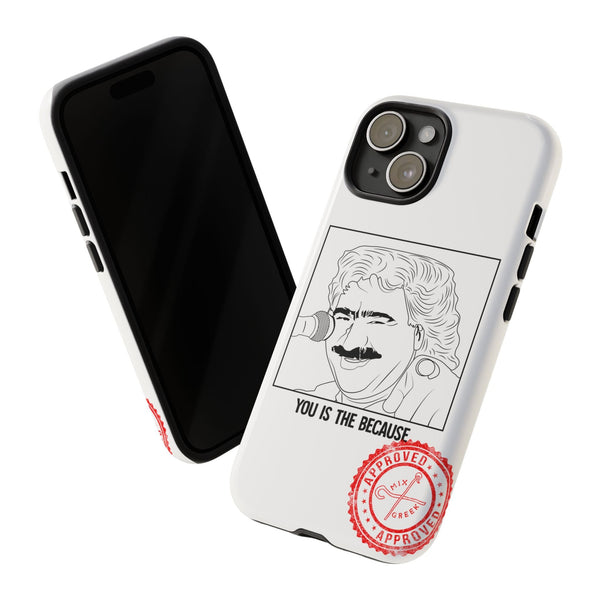 MANIAC: YOU IS THE BECAUSE - Greek inspired clothing by MixGreek Phone Case Greeks of the world