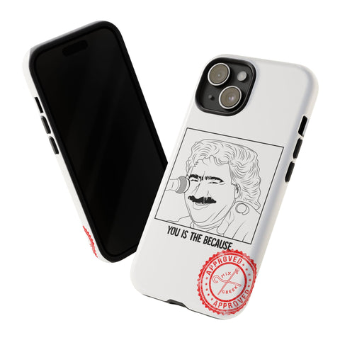 MANIAC: YOU IS THE BECAUSE - Greek inspired clothing by MixGreek Phone Case Greeks of the world