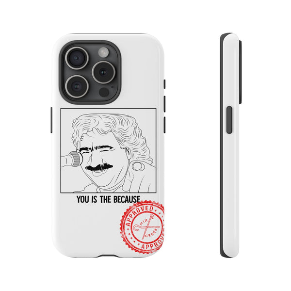 MANIAC: YOU IS THE BECAUSE - Greek inspired clothing by MixGreek Phone Case Greeks of the world