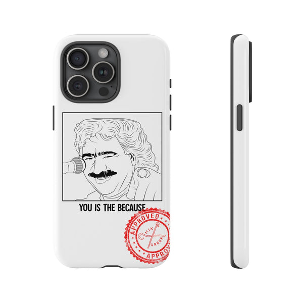 MANIAC: YOU IS THE BECAUSE - Greek inspired clothing by MixGreek Phone Case Greeks of the world