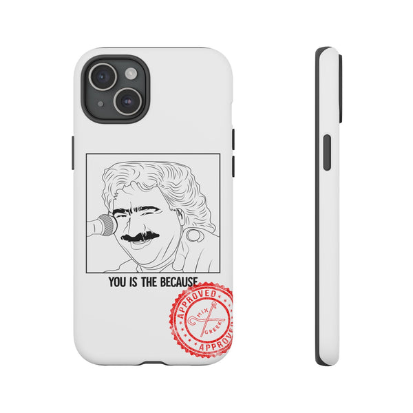 MANIAC: YOU IS THE BECAUSE - Greek inspired clothing by MixGreek Phone Case Greeks of the world
