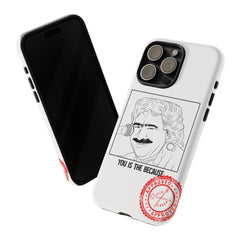 MANIAC: YOU IS THE BECAUSE - Greek inspired clothing by MixGreek Phone Case Greeks of the world