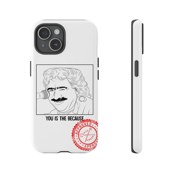 MANIAC: YOU IS THE BECAUSE - Greek inspired clothing by MixGreek Phone Case Greeks of the world