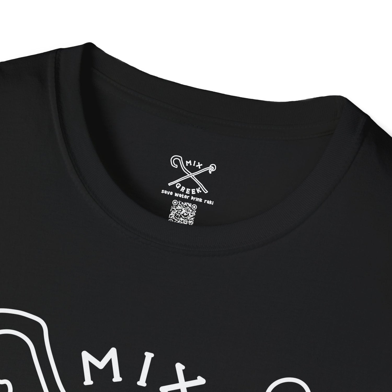 Dark Greek Graphic Tee – Bold Urban Streetwear Design