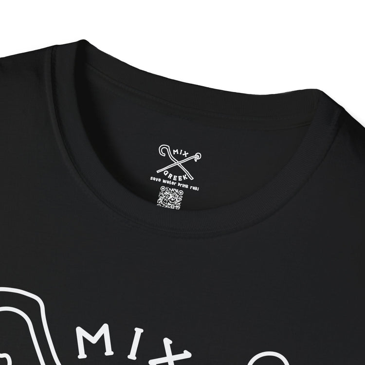 Dark Greek Graphic Tee – Bold Urban Streetwear Design