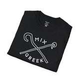 Dark Greek Graphic Tee – Bold Urban Streetwear Design