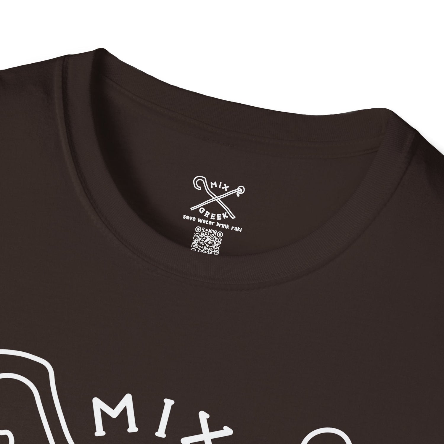 Dark Greek Graphic Tee – Bold Urban Streetwear Design