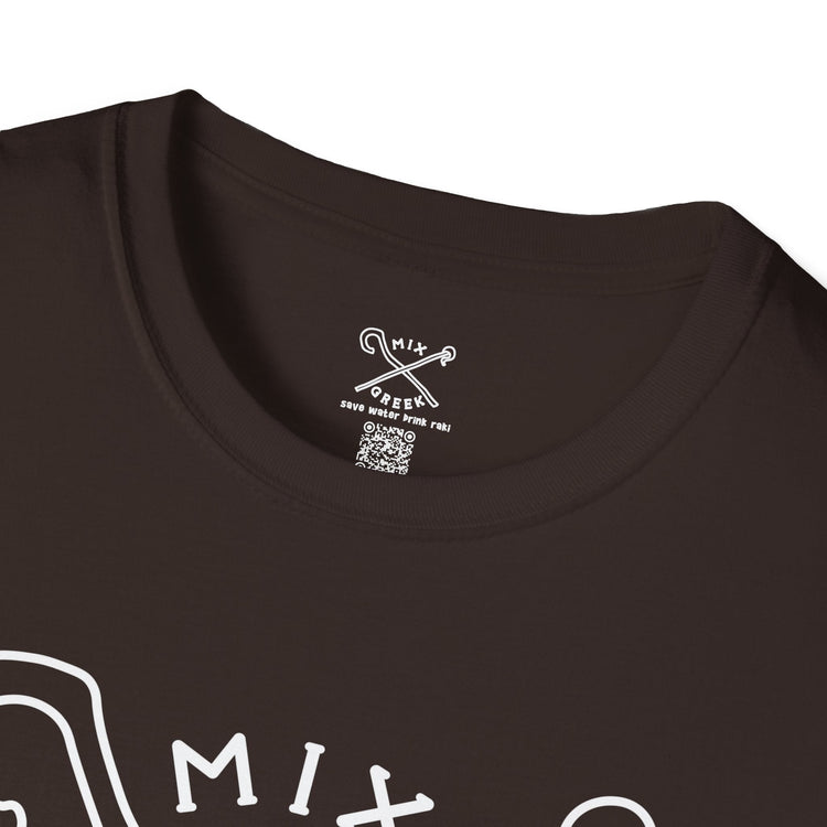 Dark Greek Graphic Tee – Bold Urban Streetwear Design
