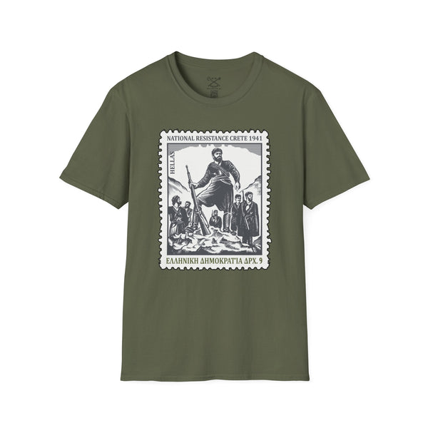 National Resistance - Greek inspired clothing by MixGreek T-Shirt Greeks of the world