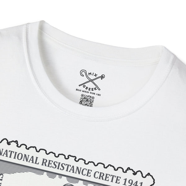 National Resistance - Greek inspired clothing by MixGreek T-Shirt Greeks of the world