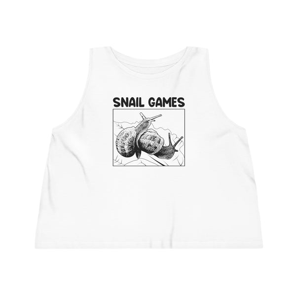 Snail Games Cropped Tank Top - Greek inspired clothing by MixGreek Tank Top Greeks of the world