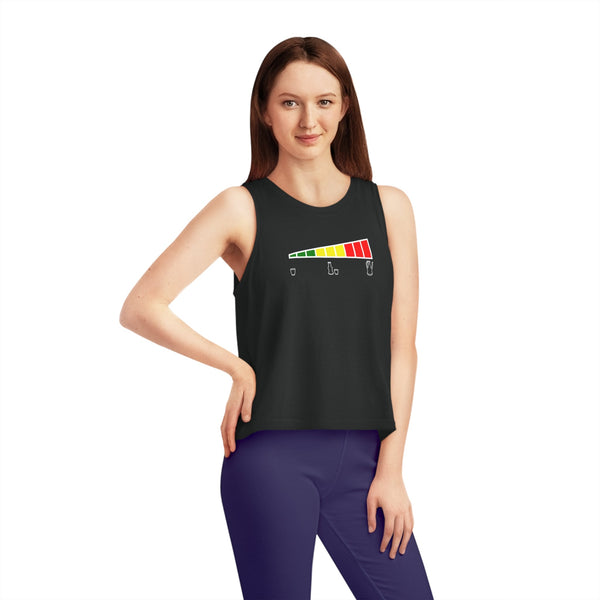 Thirst O Meter Cropped Tank Top - Greek inspired clothing by MixGreek Tank Top Greeks of the world