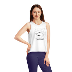 You Is The Because Cropped Tank Top - Greek inspired clothing by MixGreek Tank Top Greeks of the world