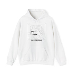 You is the because - Greek inspired clothing by MixGreek Hoodie Greeks of the world